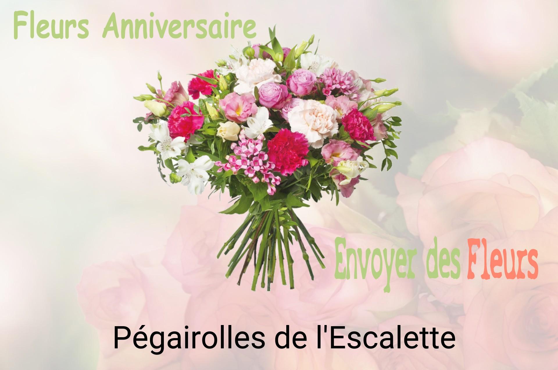 Bouquet de fleurs d’anniversaire livré à Pégairolles-de-l'Escalette