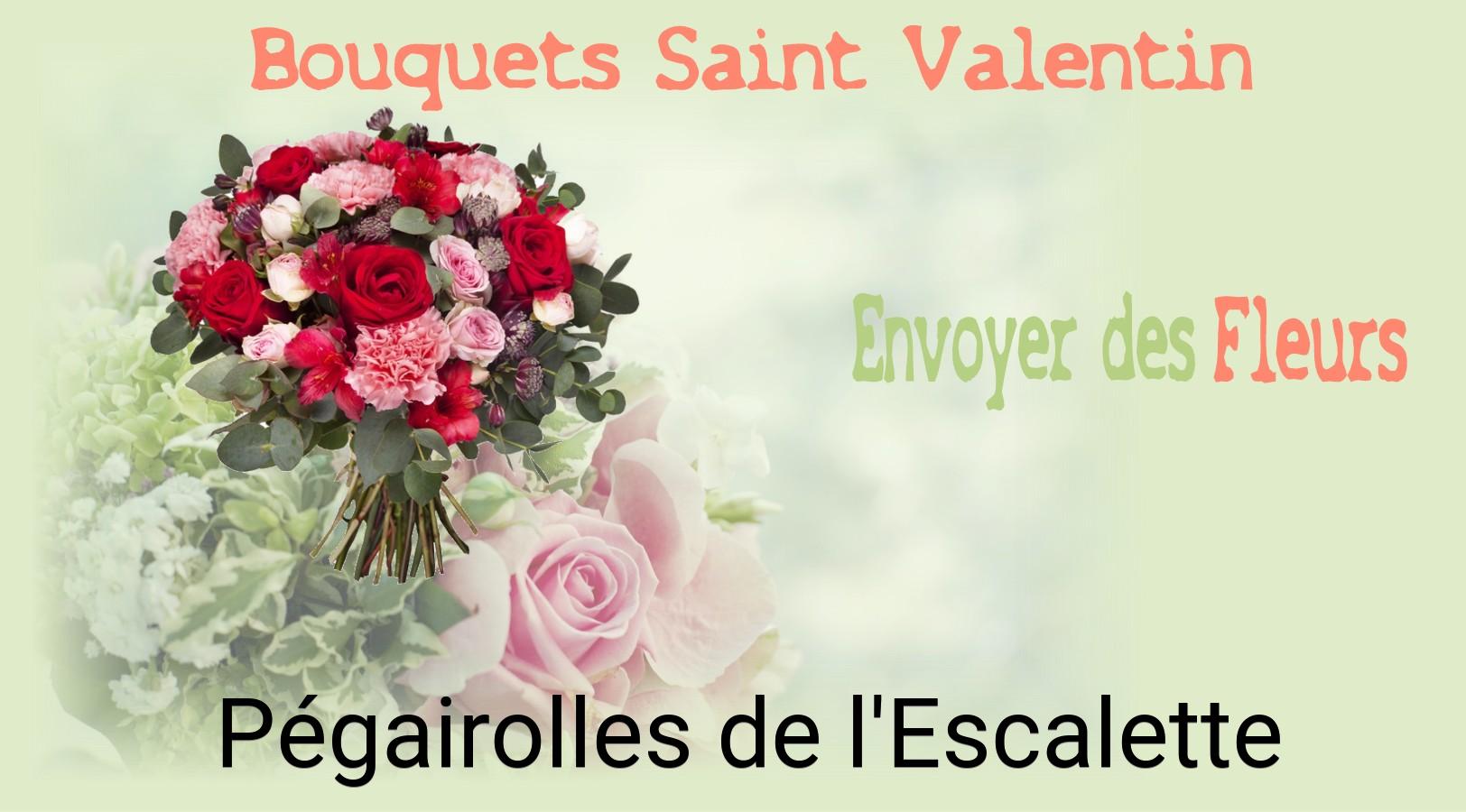 Roses de Saint-Valentin livrées à Pégairolles-de-l'Escalette